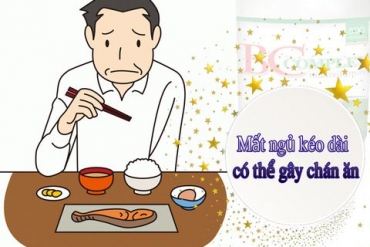 Triệu chứng mất ngủ kéo dài có thể gây chán ăn ?
